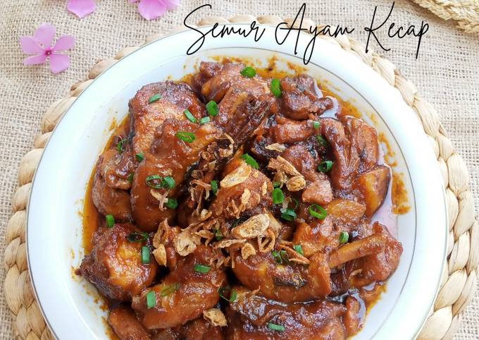 Resep Semur Ayam Kecap, Enak