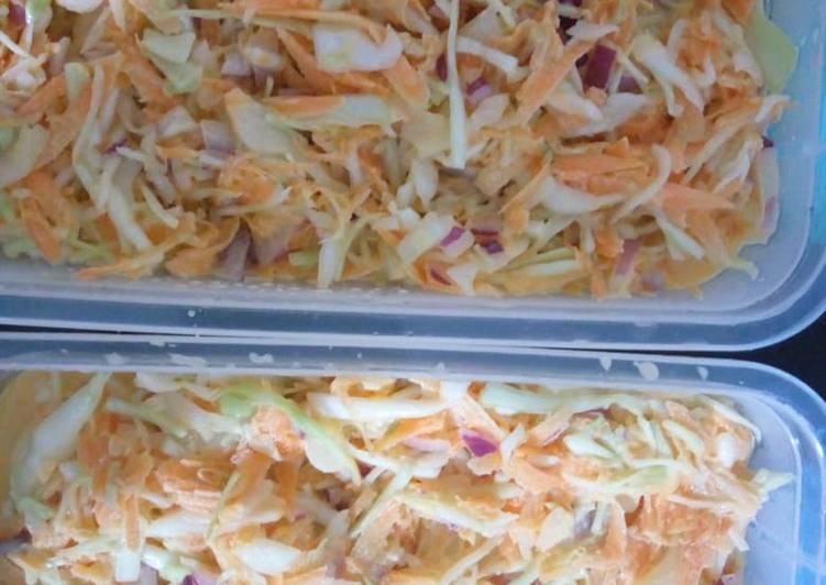 Step-by-Step Guide to Prepare Quick Simple Coleslaw salad #localfoodcontest_Nairobi_East
