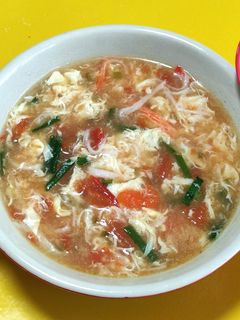 A picture of Egg and Tomato Soup.
