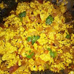 A picture of Paneer bhuji.