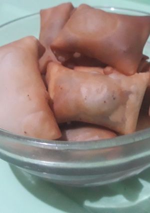 Foto resep Coklat bantal kulit pangsit mini