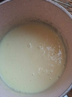 صورة لوصفة حليب مكثف