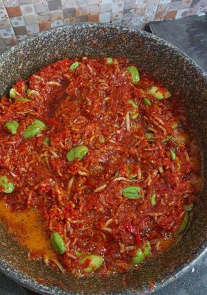 Foto resep Sambel teri pete