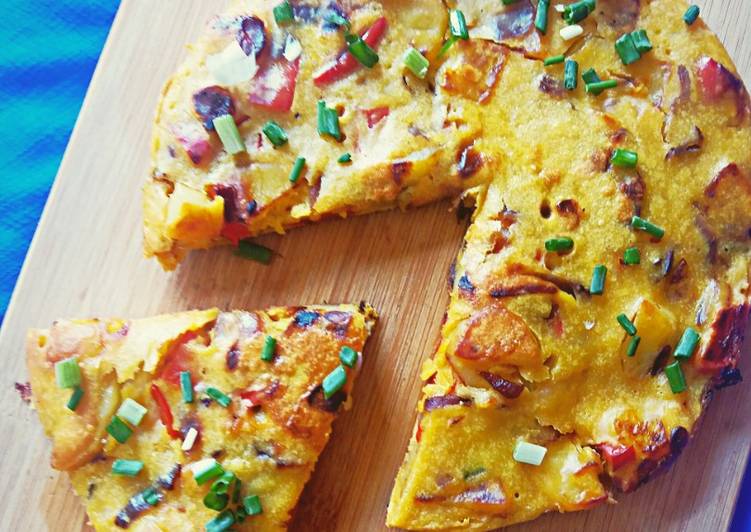 Steps to Make Favorite Spanish vegan tortilla