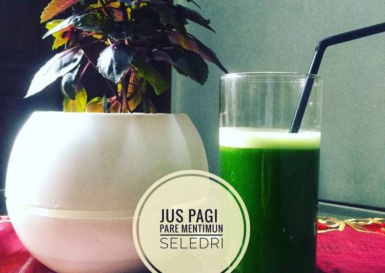 Resep Jus Pare Seledri #jussehat | Cara Bikin Jus Pare Seledri #jussehat Yang Mudah Dan Praktis
