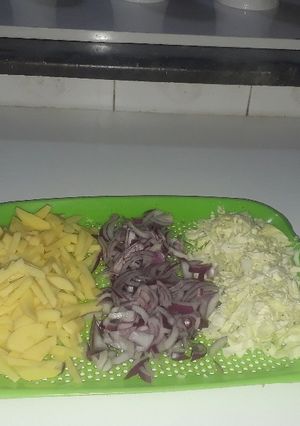 عکسی از دستور خوراک مرغ ریش ریش