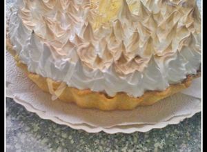 Una foto de Lemon pie ( tarta de limón )