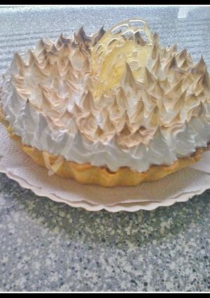 Una foto de Lemon pie ( tarta de limón )