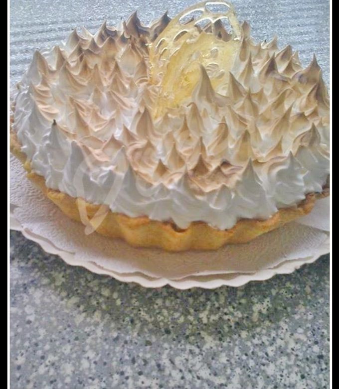 Una foto de Lemon pie ( tarta de limón )