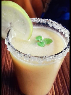 A picture of Wood apple juice.