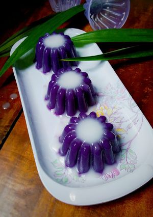 Foto resep Puding Ubi ungu