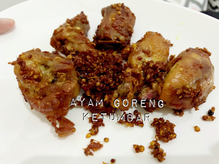 Langkah Mudah untuk Menyiapkan AYAM GORENG KETUMBAR 🤍 Anti Gagal