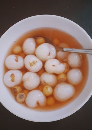 Hình của món Chè long nhãn hạt sen (đơn giản).