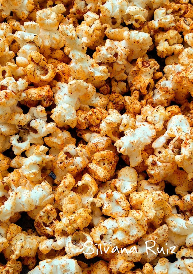Una foto de 156.🍿Palomitas saladas de sobrasada con queso 🌶🧀