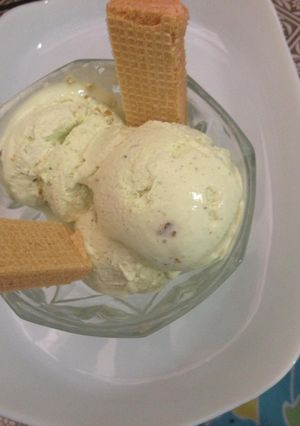 A picture of Pistta crunch ice cream.