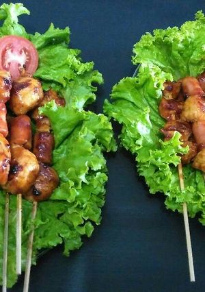 Foto resep Sate Bakso Sosis
