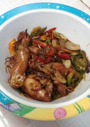 Foto resep Cumi Goreng Pedas Manis Simpel