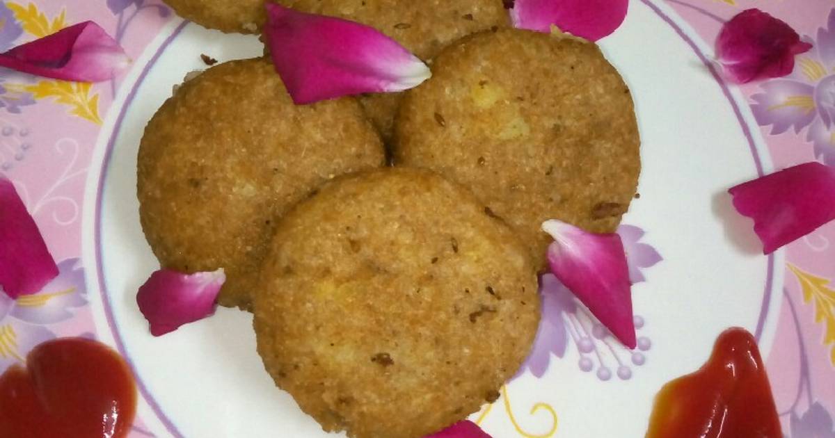 Rice tikki Recipe by namarta chopra Cookpad