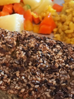 Una foto de Pastel de berenjenas asadas al horno (fácil)