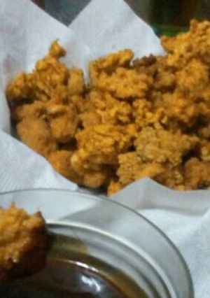 Una foto de Pollo frito picante