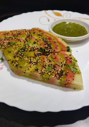 A picture of Marble Dhokla.