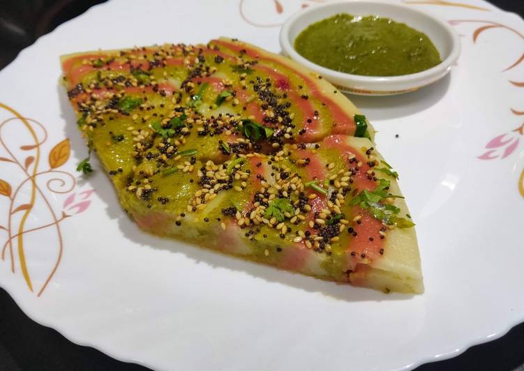 Simple Way to Prepare Favorite Marble Dhokla