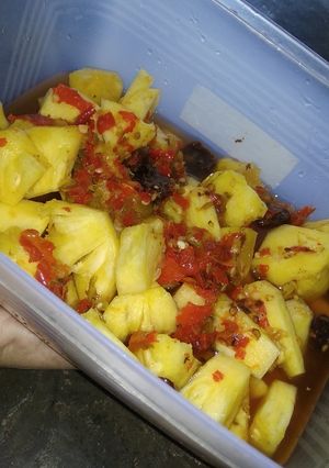 Foto resep Asinan nanas