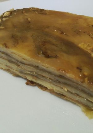 Una foto de Pastel de berenjena y patatas
