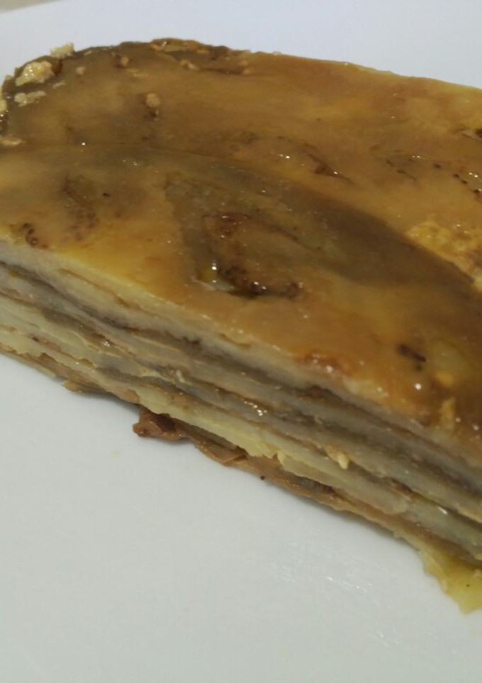 Una foto de Pastel de berenjena y patatas