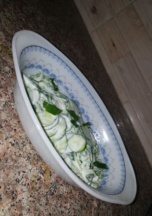 صورة لوصفة سِلُطُِه زُبّادِيَ سُِهلُ وَبّسِيَطِ