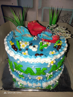 Foto resep Base cake kue tart bolu lembut by dapur rahma