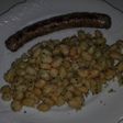 Longaniza con judías blancas