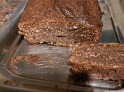 Una foto de budín harina de mani