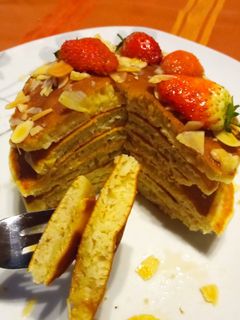 Φωτογραφία της συνταγής Pancakes με άρωμα Θάσου