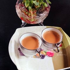 Hyderabad Irani chai ☕☕☕ A picture of Hyderabad Irani chai ☕☕☕.