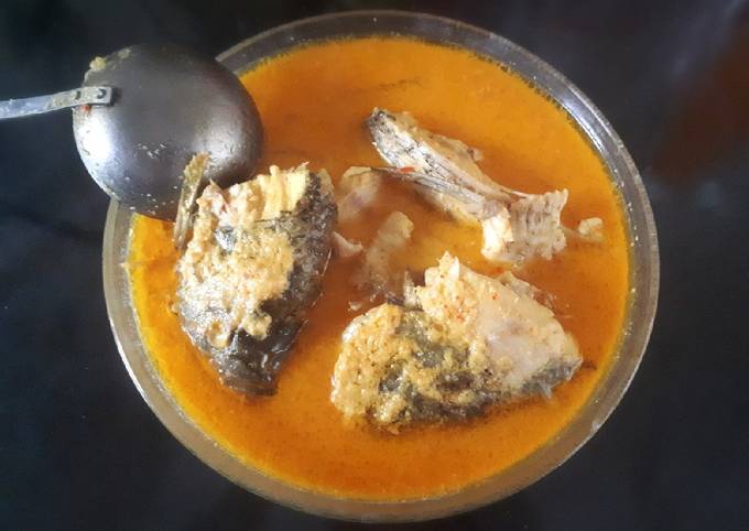 Cara Gampang Membuat Gurame bumbu kuning Anti Gagal