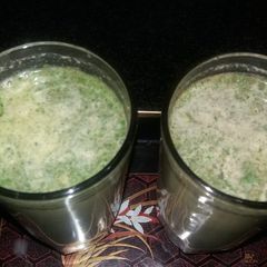 A picture of Masala mint chaas.