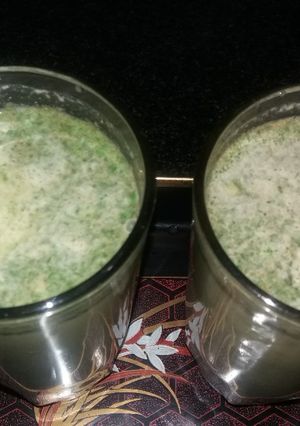 A picture of Masala mint chaas.