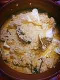Paneer in white gravy