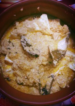 A picture of Paneer in white gravy.