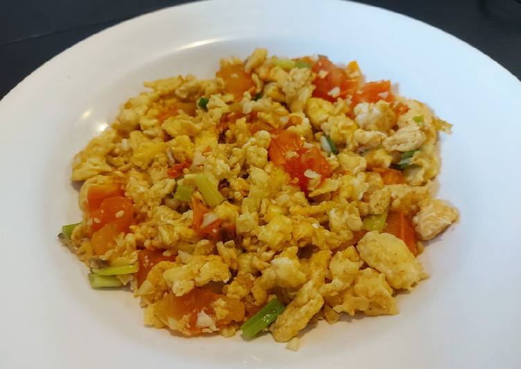 Cara Buat Orak arik telur tomat🍅 Wajib Dicoba