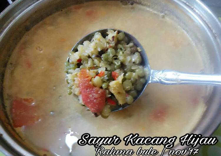 Resep Sayur Kacang Hijau Anti Gagal