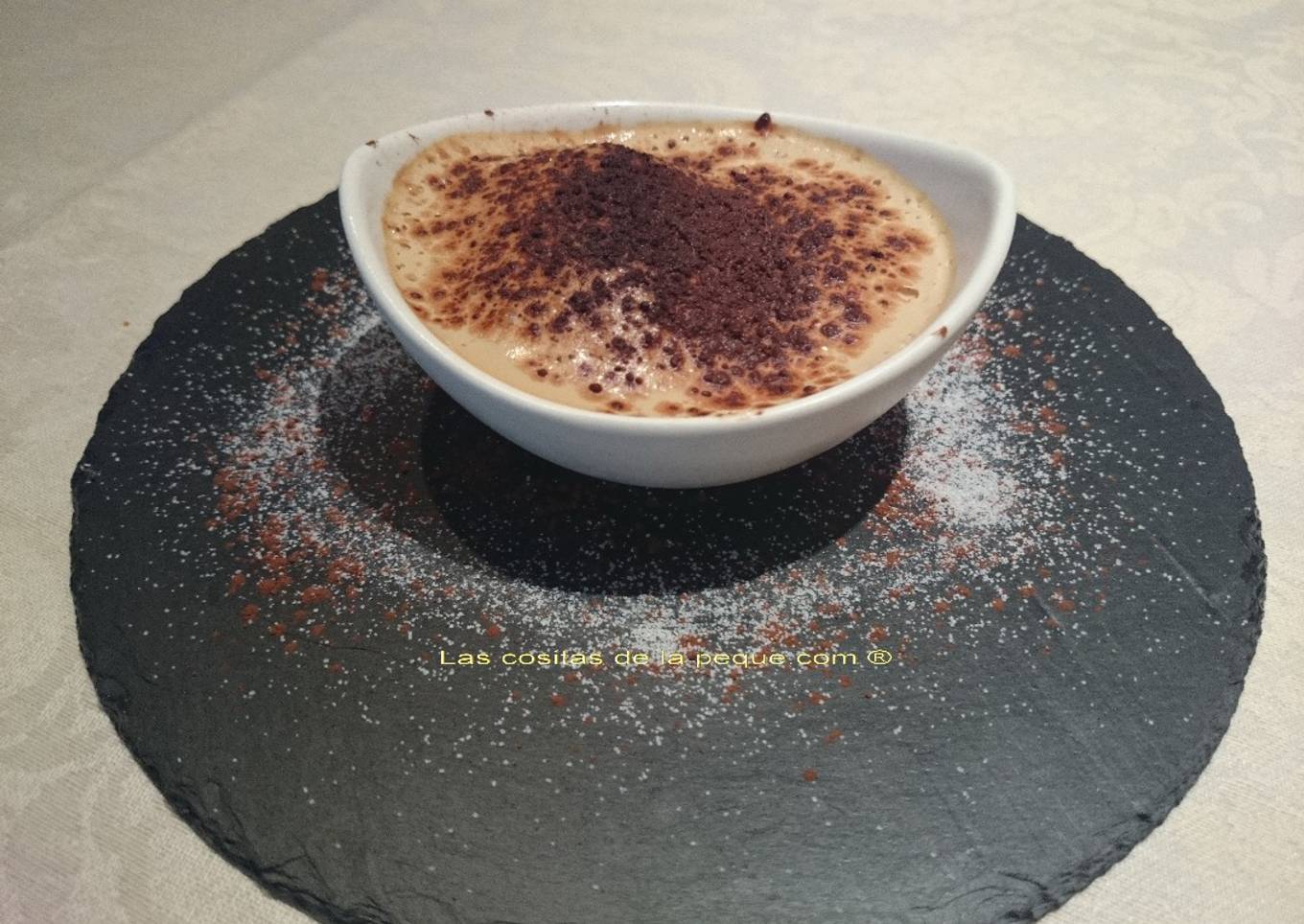 Tiramisú light o falso tiramisú