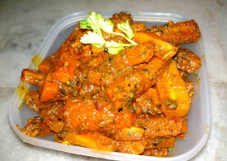 How to Quick Delicious Halwai style carrot veg