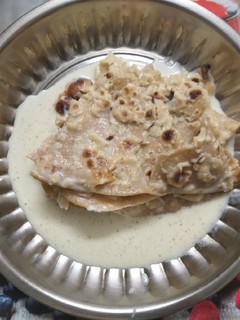 A picture of Milk chapati.