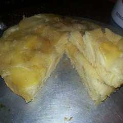 Una foto de Torta de Manzana invertida