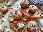 Una foto di muffin alla nutella