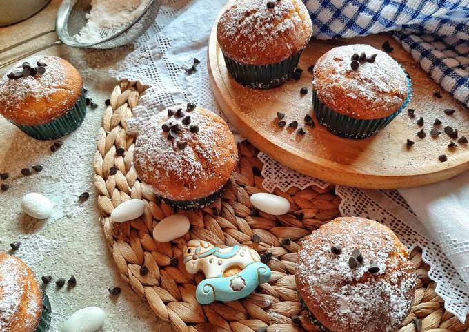 Muffins cuore di Mamma (alla nutella)