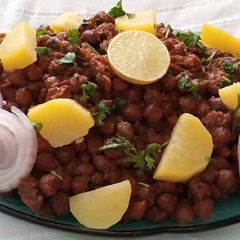 A picture of Black Chickpeas(Mother's Recipe).