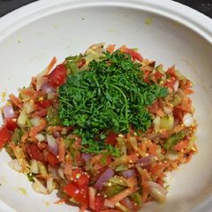 A picture of Pachadi salad.